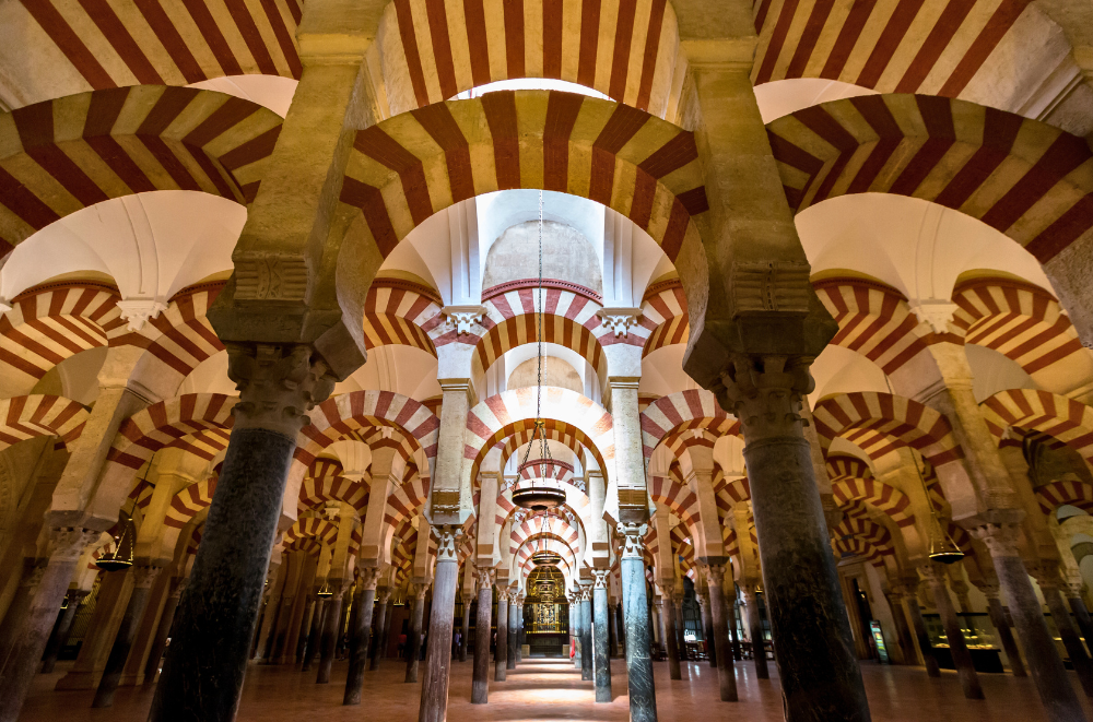 Stunning arches inside Córdoba's Mezquita-Cathedral. One of the main reasons why is Córdoba worth visiting